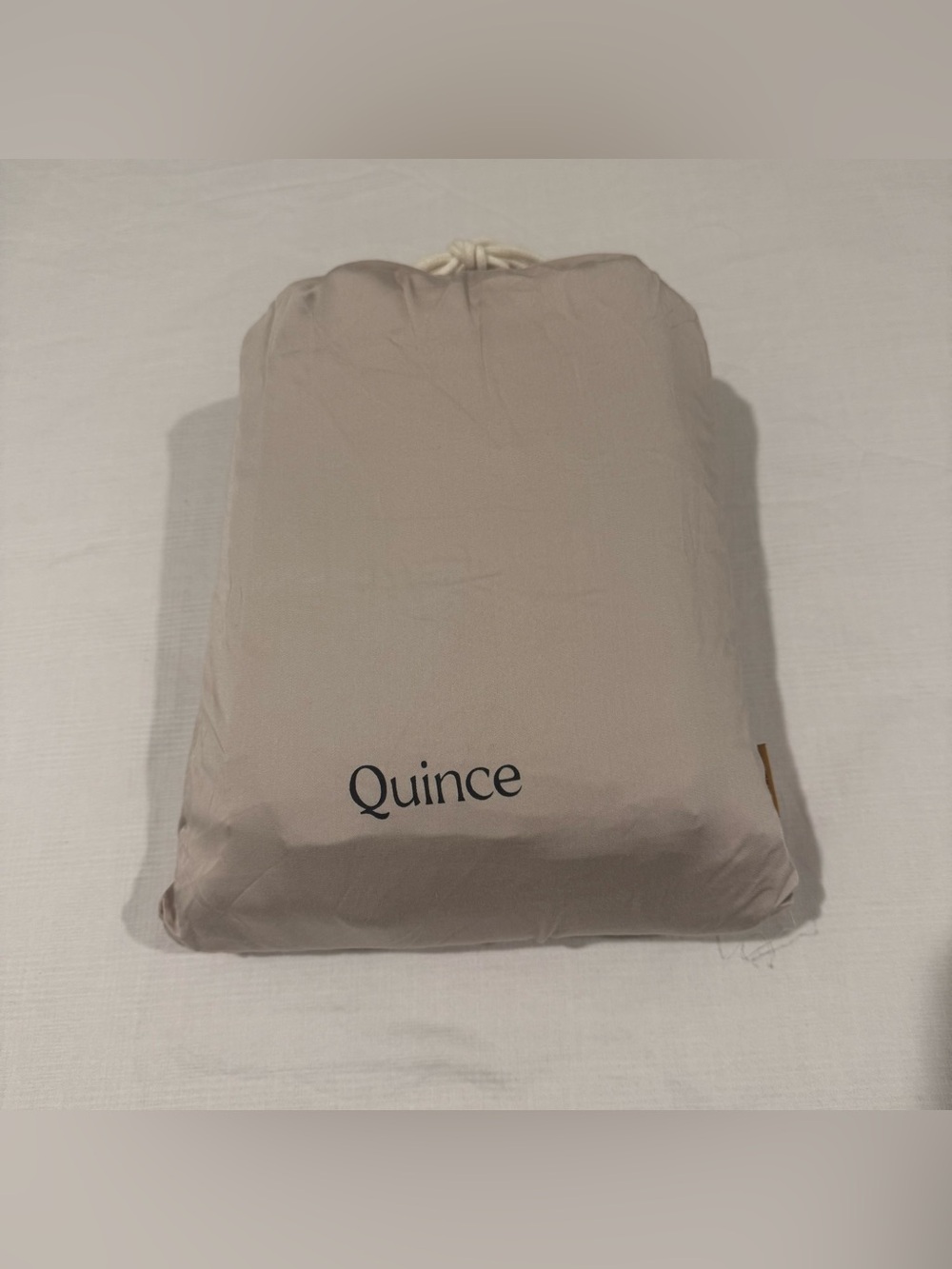 New Quince Bamboo Sheet Set Twin - Sand $100 - Picture 5 of 9